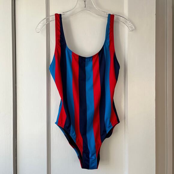 Solid & Striped Anne-Marie Southampton Striped Swimsuit - Picture 3 of 7